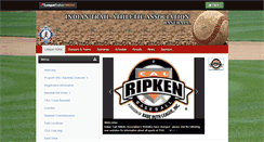 Desktop Screenshot of itaabaseball.com